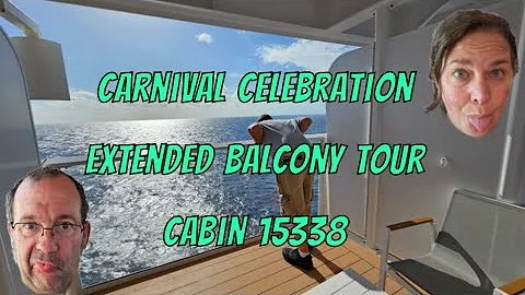 Carnival Celebration Extended Balcony Tour | Cabin 15338 - DayDayNews