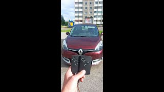 Изготовление карта Рено (Renault), 4 кнопки Laguna | Megane | Scenic 433.9Mhz chip PCF7941