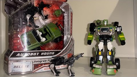Transformers universe hound & ravage review. G1 generations CHUG collection best earth mode