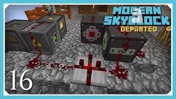 Modern Skyblock 3 Departed | Actually Additions Lens Of The Miner! | E16 (Modern Skyblock 3 Gated)