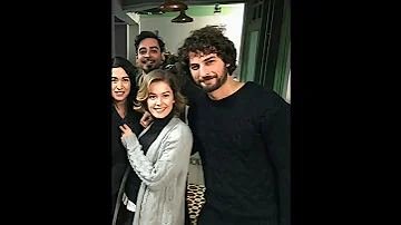 جوليا كريم ابطال مسلسل نحبو ومانسلم فيه 