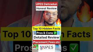 Upes Dehradun Review 🔥 Exposed 🤬|Harsh Reality Explained 😂 |Placements, Hostel, Fee|UPES Dehradun