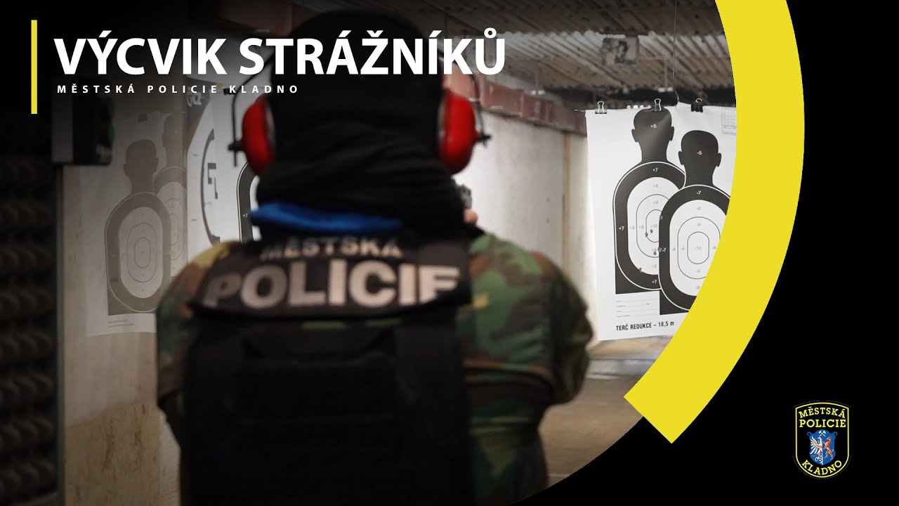 Unikátní záběry z výcviku střelby a psovodů Městské policie Kladno