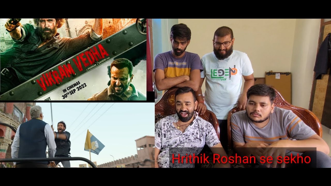 vikram vedha trailer ||Reaction & Review