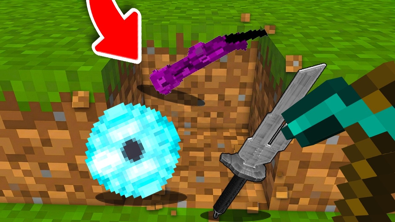 มายคราฟ มหาเวทย์ผนึกมาร! แต่ทุกบล๊อคจะสุ่มดรอปของทั้งหมด! *โคตรยาก* (Minecraft JJK)