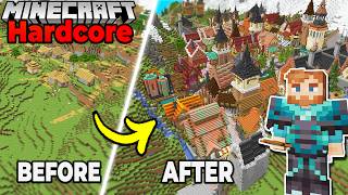 I Built A City In Hardcore Minecraft 120 Survival Lets Play