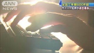 サイバー事件8000件超　性犯罪ネット普及と共に増加(14/03/27)