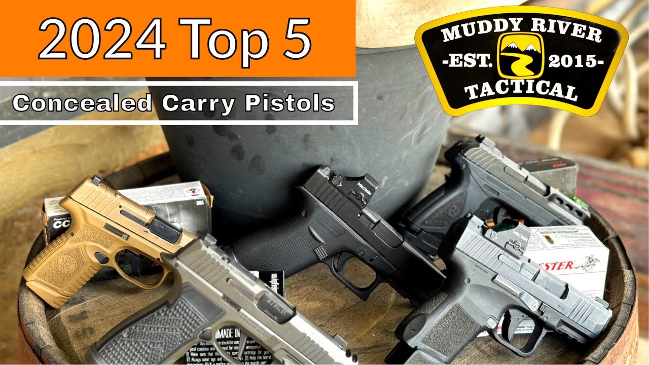 Top 5 Concealed Carry Pistols for 2024! YouTube
