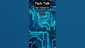 So you wanna be a hacker? Linux Terminal 101 - groupadd