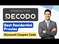 Decodo  Residential Proxy (Smartproxy) | Smartproxy Coupon Code #proxy