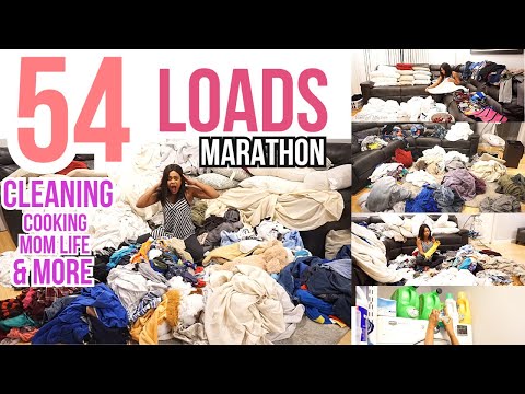 INSANE 1.5 HOURS LAUNDRY MARATHON / CLEAN WITH ME / FAMILY OF 5 LAUNDRY ROUTINE /CLEANING MOTIVATION