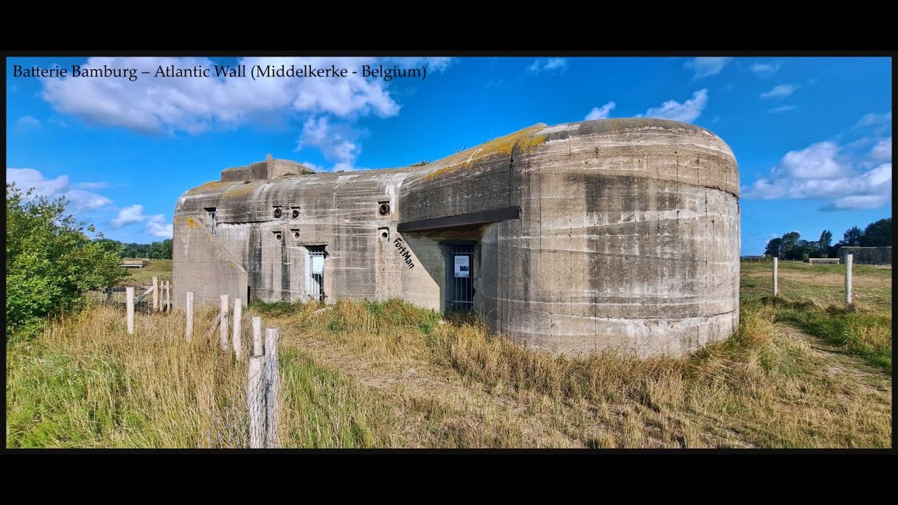 Batterie Bamburg - Atlantic Wall (Middelkerke - Belgium)
