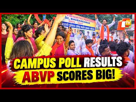 ABVP Dominates Odisha Student Union Polls | Wins BJB, Rajdhani College In Bhubaneswar | OTV
