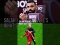 Salah’s Disappointment Is Real, Slot Responds #shorts