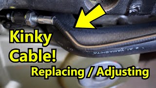 Changing and Adjusting Clutch Cable - Honda CBR