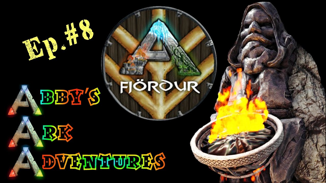 Exploring the Fjördur Map - Huge Northern Cave Ep.8 - Ark: Survival ...