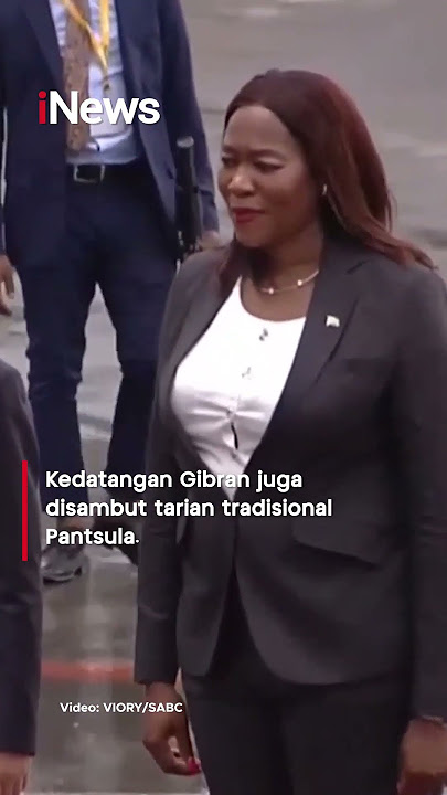 Hadiri KTT G20, Wapres Gibran Tiba di Johannesburg Disambut Menteri Afrika Selatan