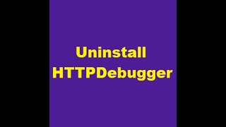 Celebrity Uninstall HTTPDebugger In a Minute With Revo Uninstaller Pro Profile