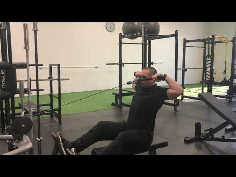 Seated Cable Rope Face Pull