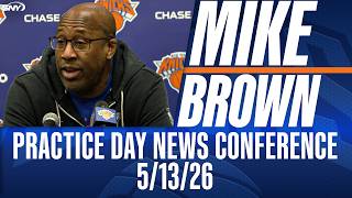 Mike Brown updates OG Anunoby's status, credits team's mentality throughout Knicks' playoff run
