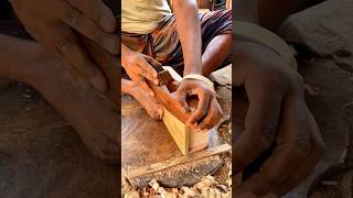 See how to machine clean the brick cutter frame after making it.