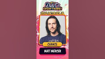 Date Everything! Meet Chance played by Matthew Mercer