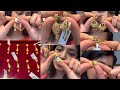Only 18 Karat Light weight Earrings Design 👉The Janapriya Jewellers TJJ