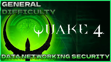 Quake 4 FULL GAME Walkthrough Part 29 - Data Networking Security | Hardest Difficulty 1440P60