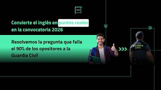 Cómo conseguir los 20 puntos en el examen de inglés de Guardia Civil (estrategia real)