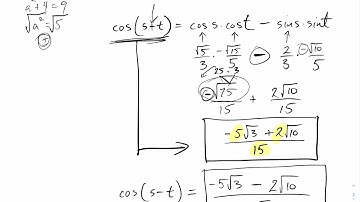 Unit 9 video 8 comp. trig part 4, sum/diff of cosines using reference triangles and acts rule