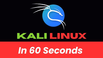 Kali Linux in 60 Seconds