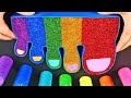 Satisfying Video l Mixing All My Slime Smoothie l How to make Slime Foot l Relaxing ASMR Compilation
