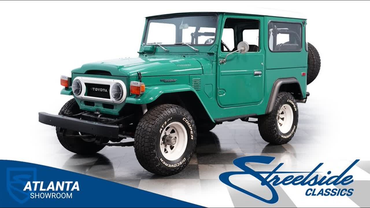 1976 Toyota FJ40 Land Cruiser 9179-ATL for sale | Charlotte