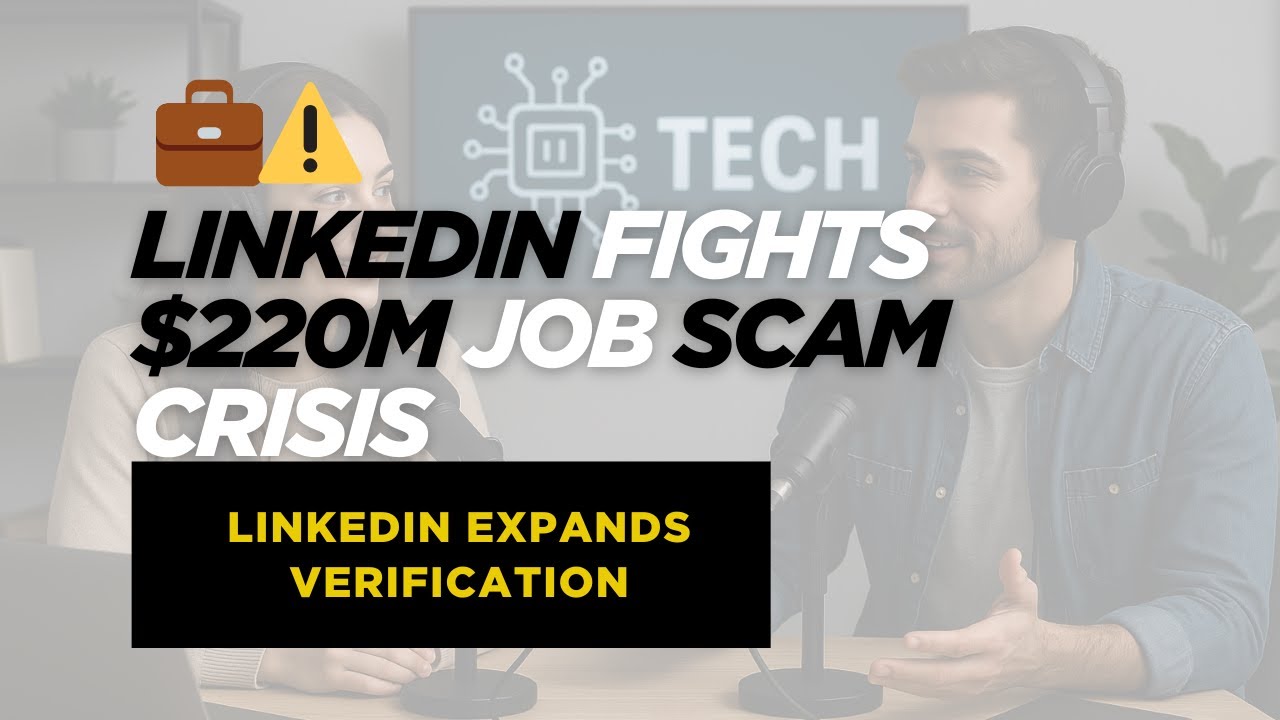 LinkedIn Fights $220M Job Scam Crisis 💼⚠️