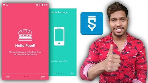 Page slider skip screen activity project in sketchware hindi videos/Aauraparti