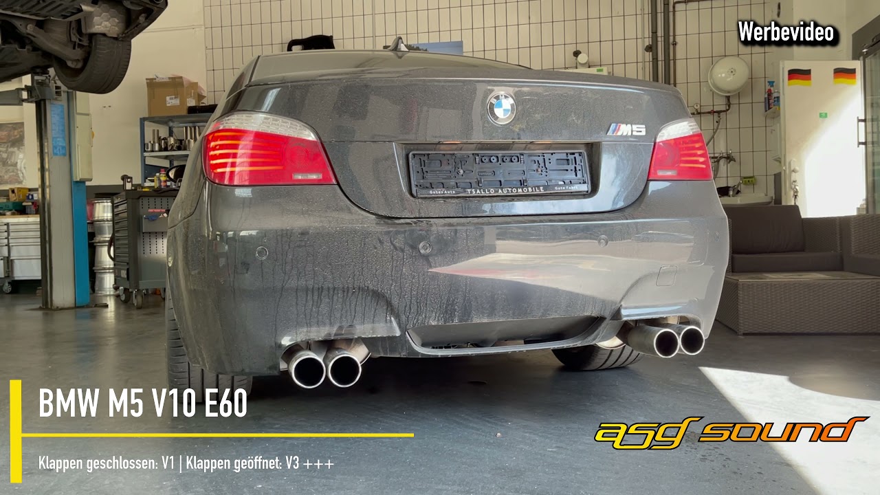 BMW M5 | V10 | E60 |  V1/V3+ | ASG Sound | Umbau auf Klappenanlage