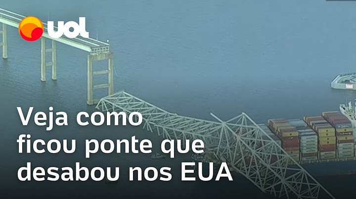 Navio bate na ponte: Imagens aéreas mostram como ficou ponte Francis Scott Key em Baltimore; vídeo