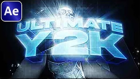 ULTIMATE Y2K EFFECT - After Effects Tutorial