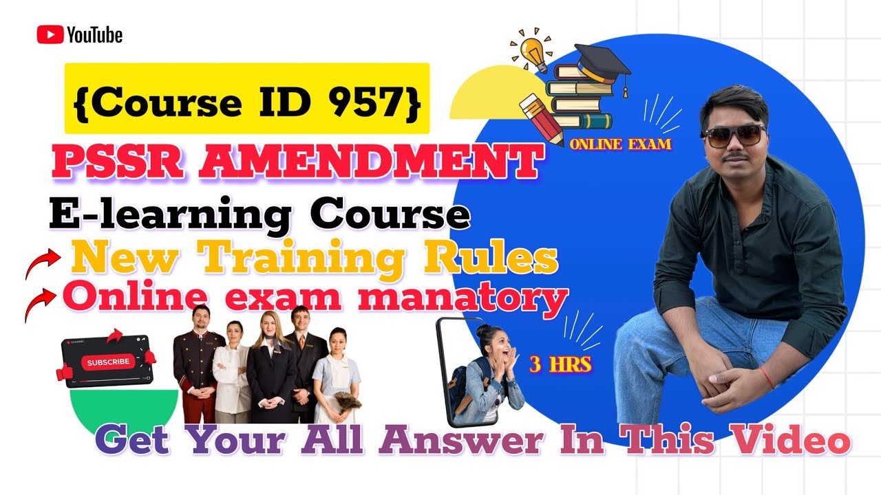 PSSR AMENDMENT 2026 [COURSE ID 957] GET YOUR ALL ANSWER