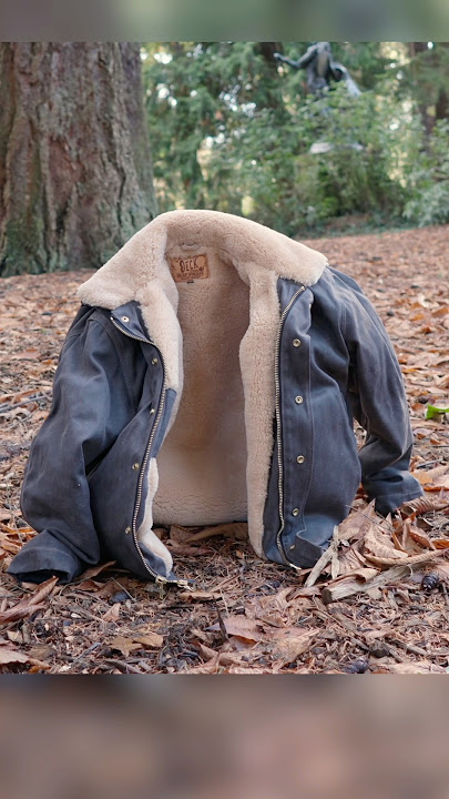 The HEAVIEST Waxed Canvas Winter Coat | Heat Straps Deck Jacket