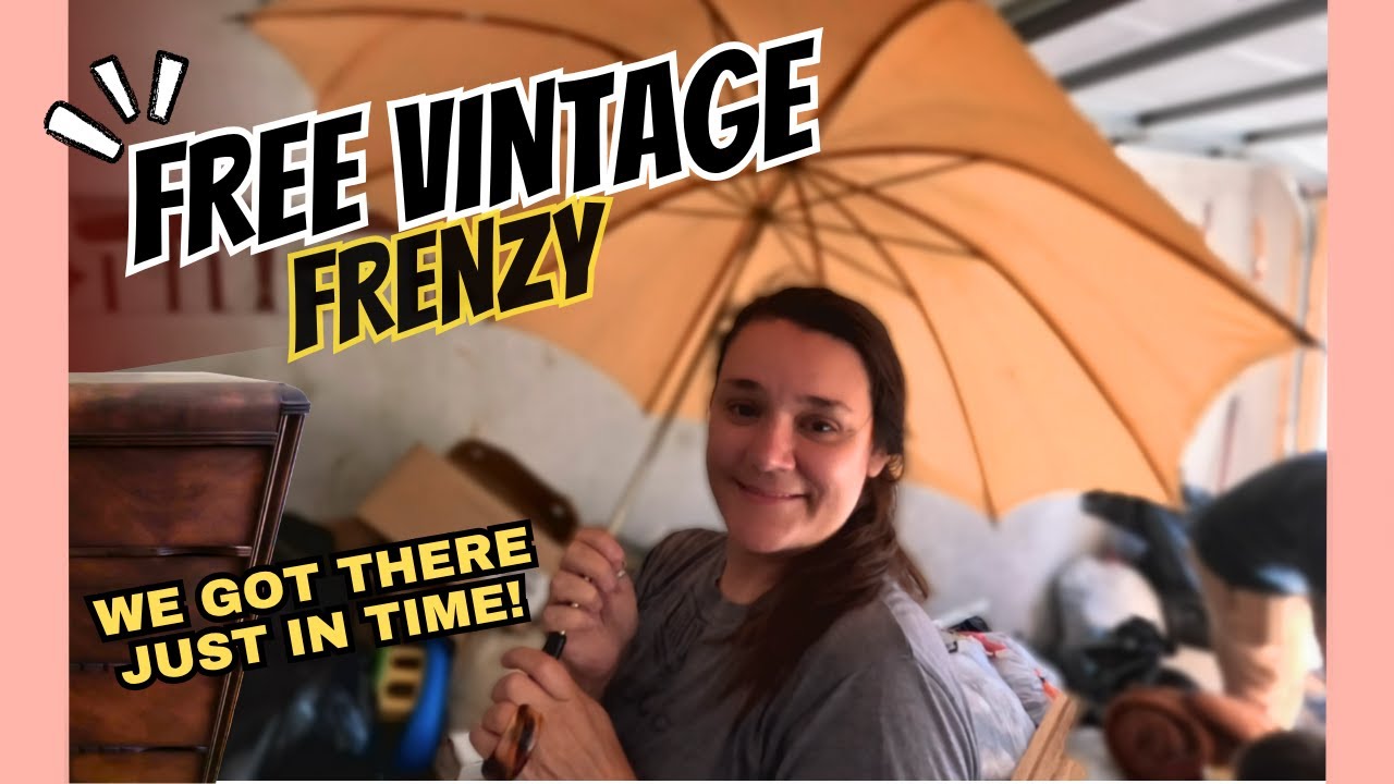 Entire House Full of Free Vintage... This Estate Sale was NUTS!