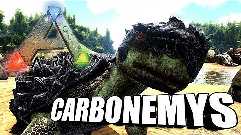 Taming A Carbonemys | Ark Survival Evolved | The Island