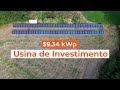 Usina fotovoltaica de investimento em Guatambu | ENERGIA SOLAR