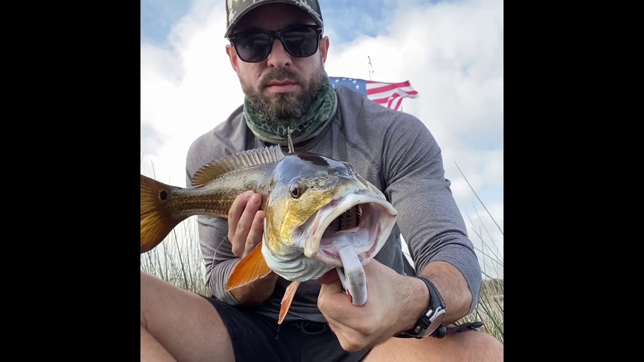 Kayak fishing Mill Cove in Jacksonville, FL. Catch and Cook experience