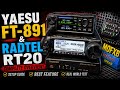 Yaesu FT-891 & Radtel RT20