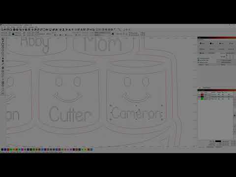 how to align layered objects in lightburn