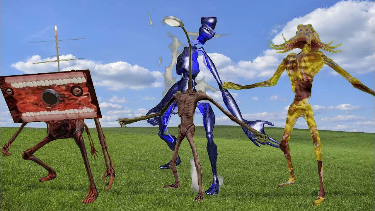 Как стать сиреноголовым. Лампоголовый и сиреноголовый