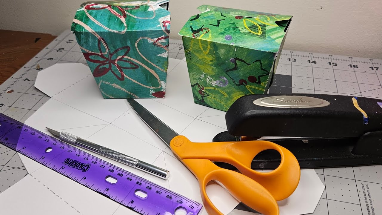 Chinese food container gift boxes! - YouTube