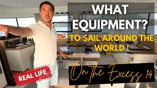 Prepare your catamaran to sail around the world : from production boat to real bluewater cruiser