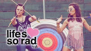 Arden Rose & Lauren Elizabeth Archery Challenge! LIFE'S S.O. R.A.D. SEASON 3 Episode 5 screenshot 2